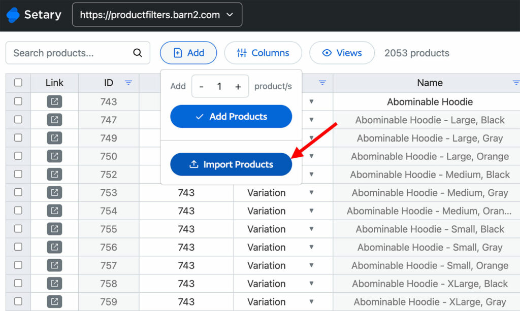 WooCommerce import from CSV