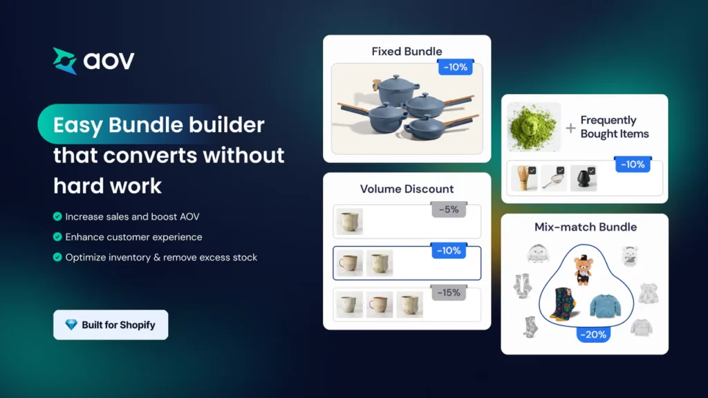 AOV Bundles Volume Discounts