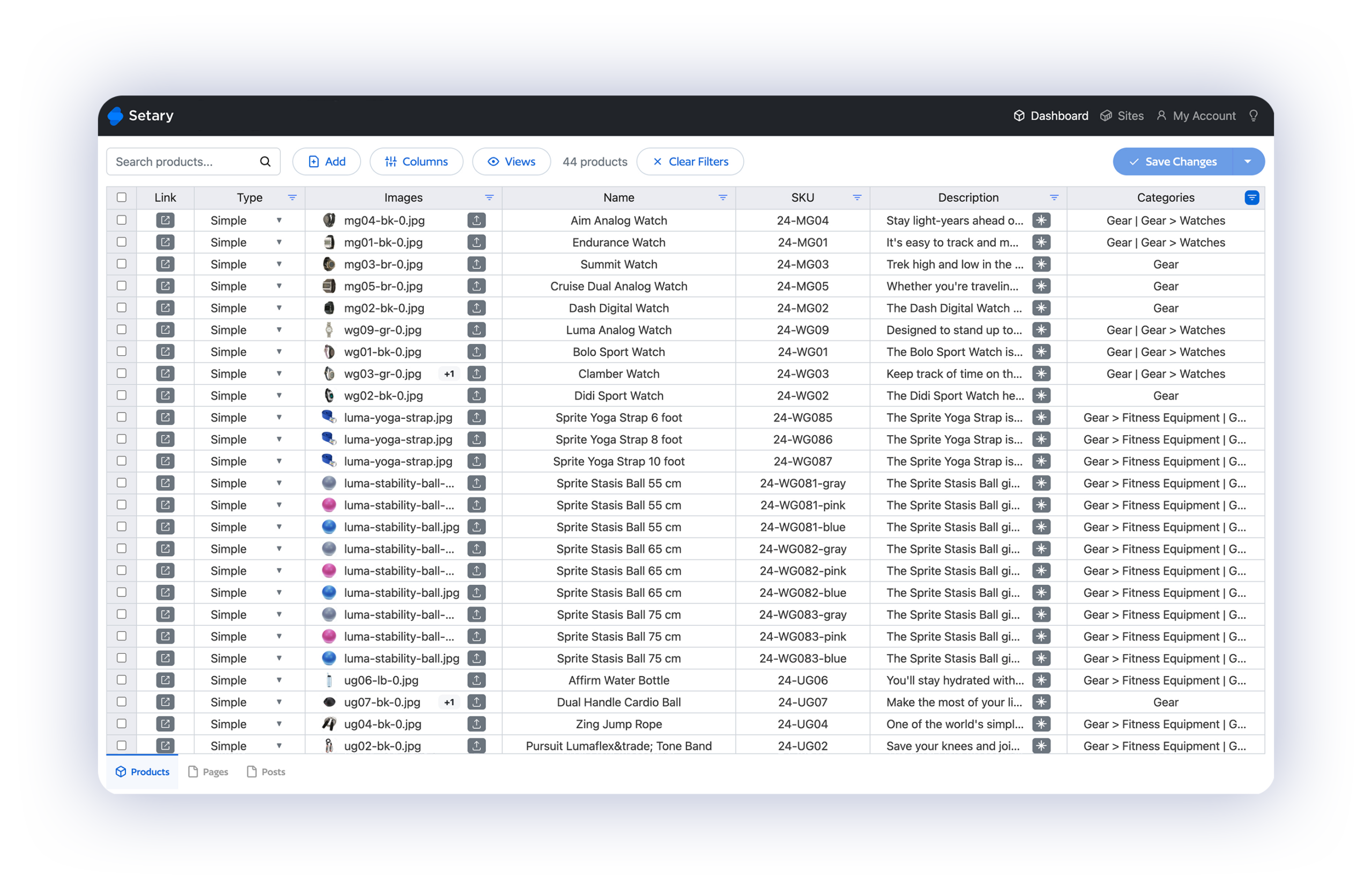 Setary for WooCommerce bulk editor app