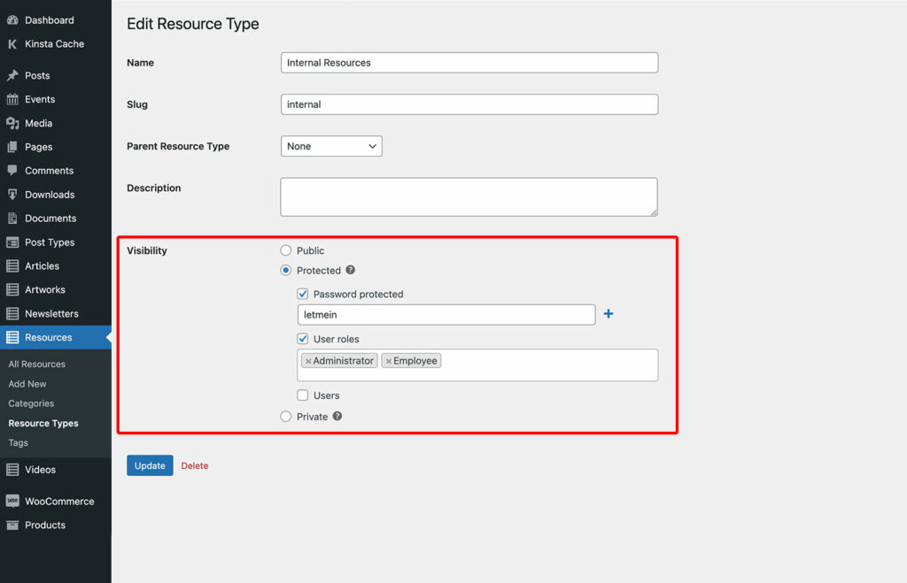 Password protect WordPress WooCommerce category